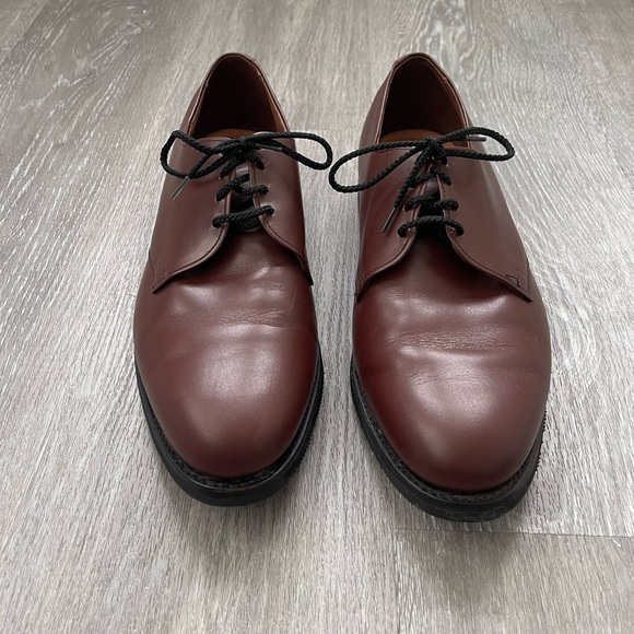Allen Edmonds Yale Derby Leather Shoes Size 11 - Picture 2 of 6